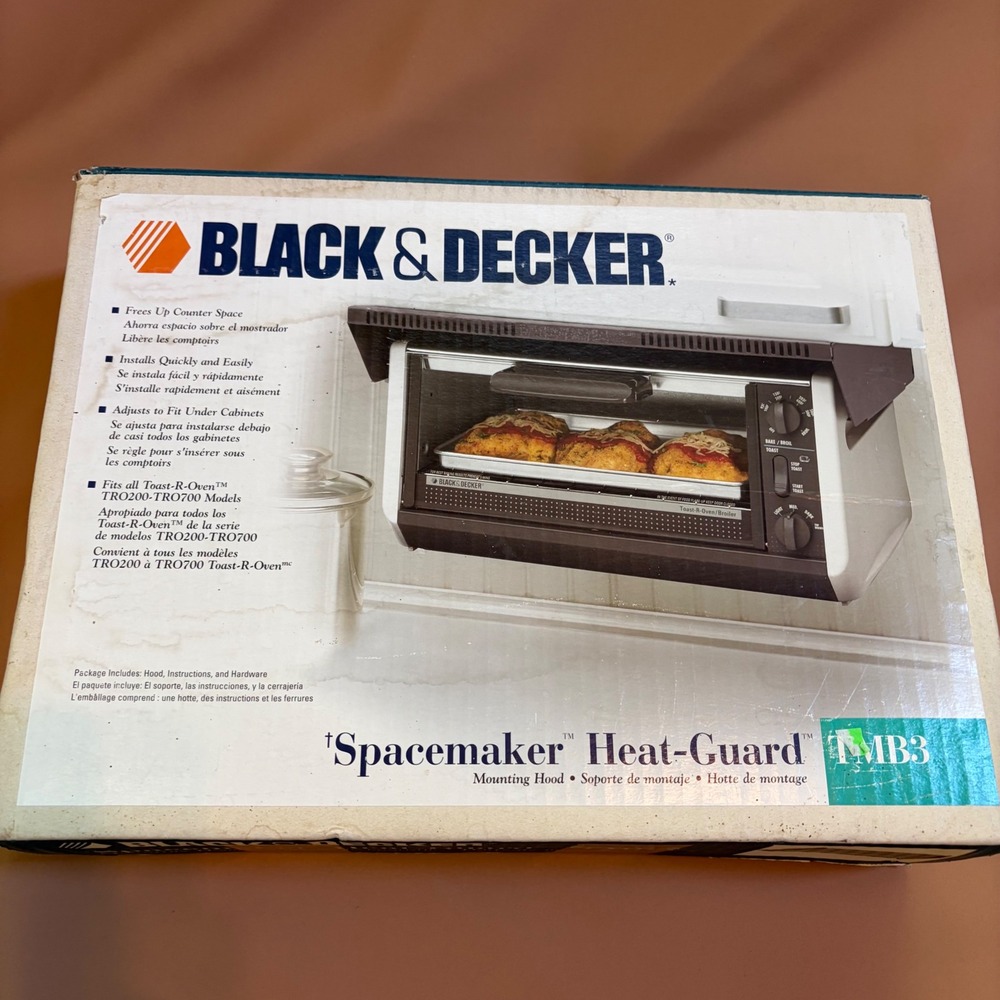 Black & Decker Spacemaker Heat-Guard Mounting Hood TMB3 Toast-R-Oven TRO200-700